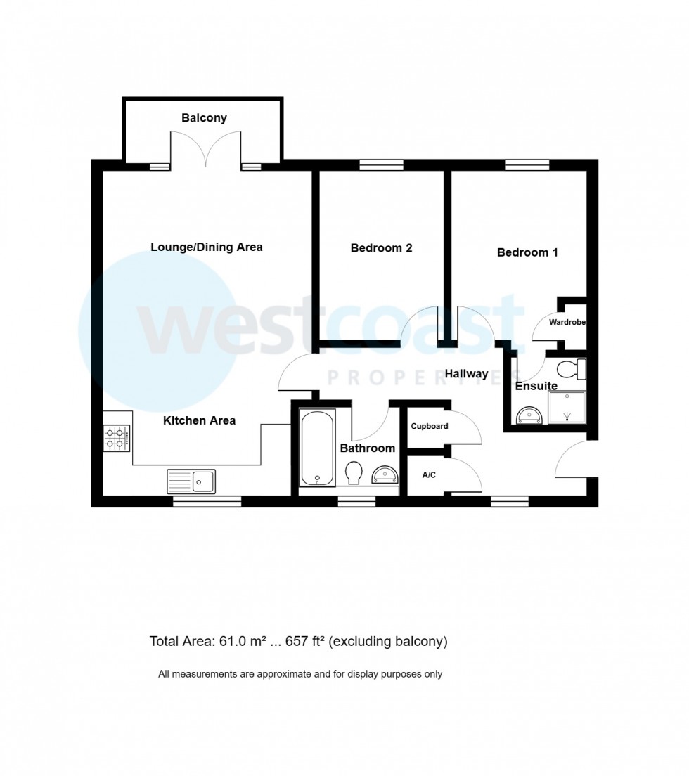 Floorplan for Patchway, Bristol, Gloucestershire