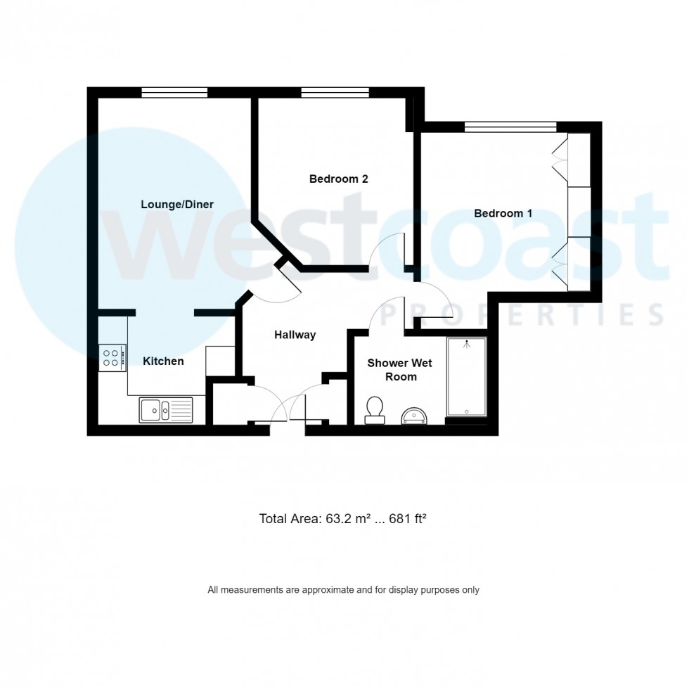 Floorplan for Patchway, Bristol, Gloucestershire