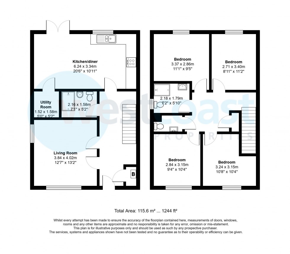 Floorplan for Bristol, Gloucestershire