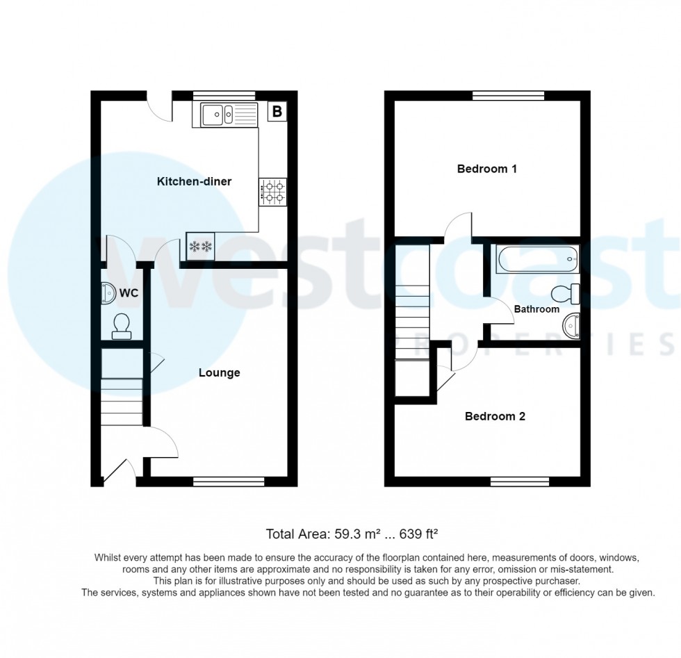 Floorplan for Patchway, Bristol, Gloucestershire