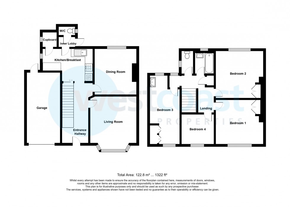 Floorplan for Patchway, Bristol, Gloucestershire