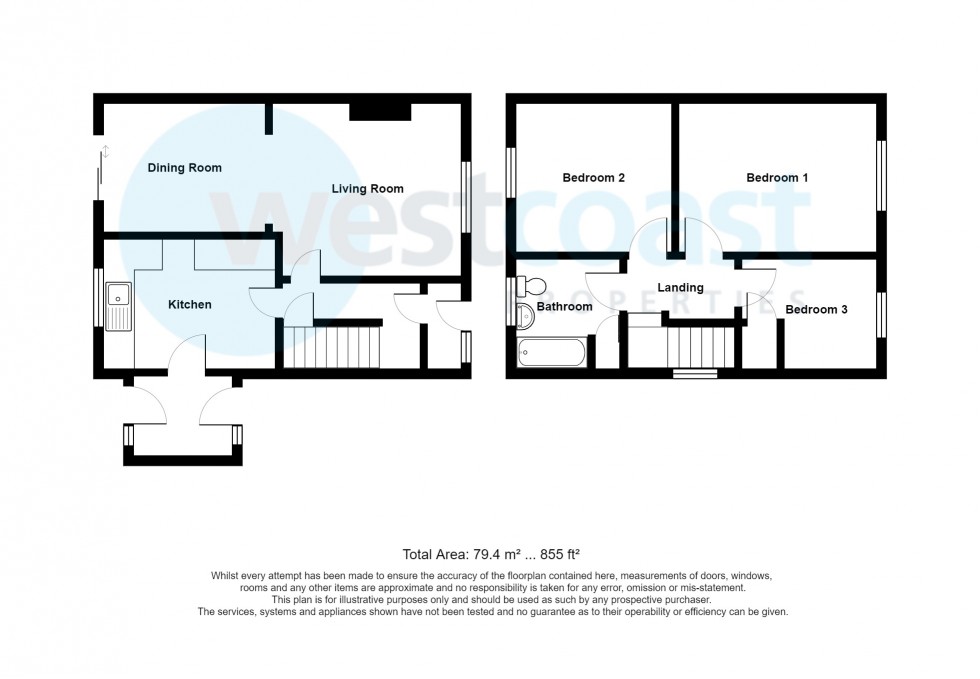 Floorplan for Patchway, Bristol, Gloucestershire