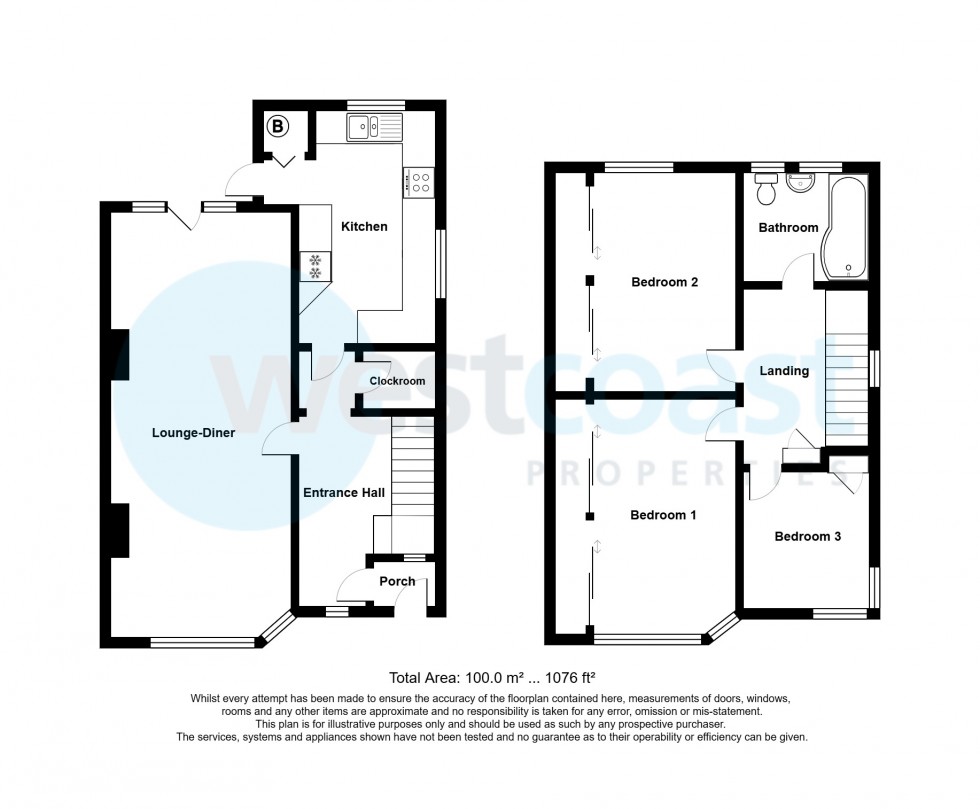 Floorplan for Filton, Bristol, Gloucestershire