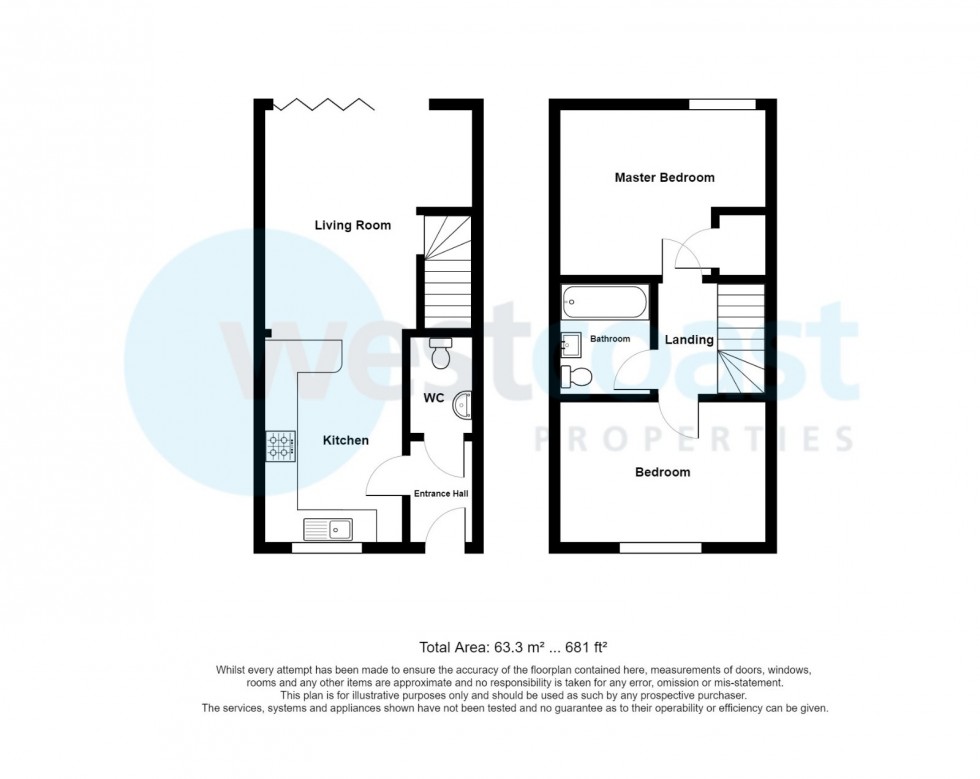 Floorplan for Patchway, Bristol, Gloucestershire