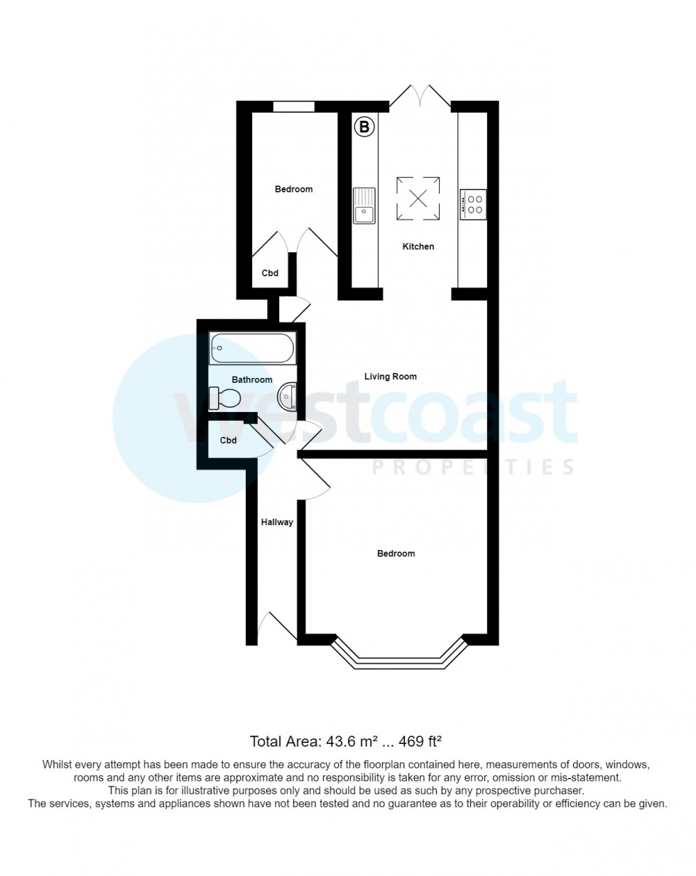 Floorplan for Filton, Bristol, Gloucestershire