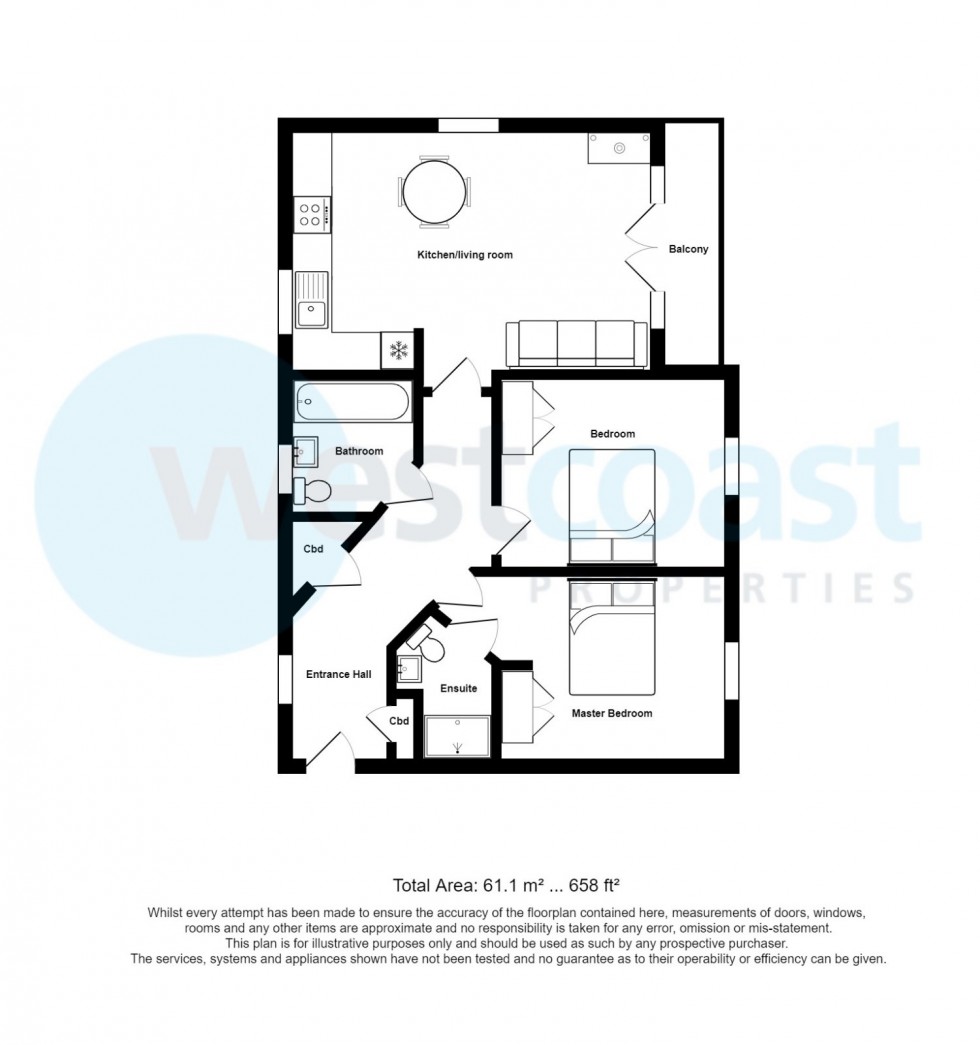 Floorplan for Patchway, Bristol, Gloucestershire