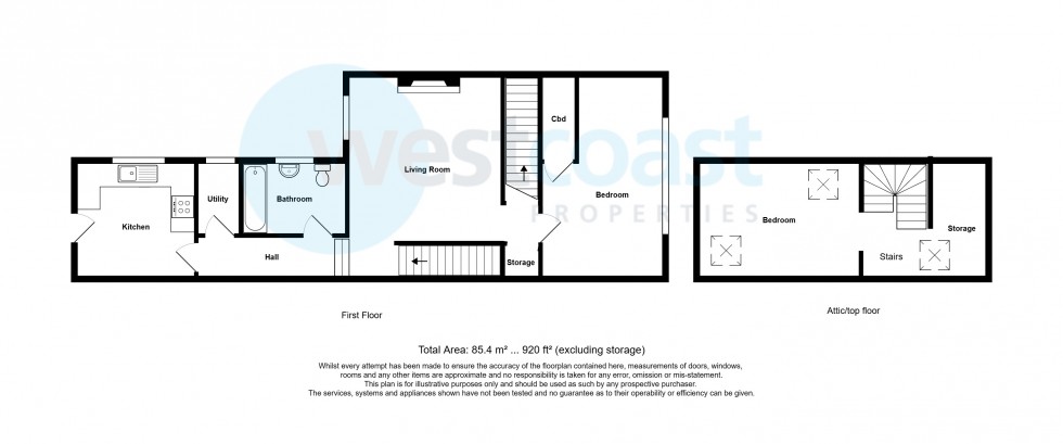 Floorplan for Bishopston, Bristol, Somerset