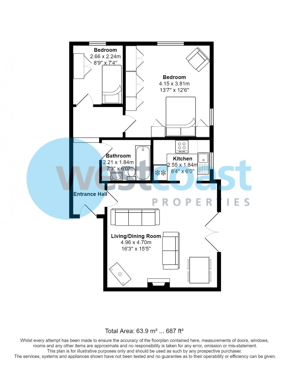 Floorplan for Kilkenny Place, Portishead