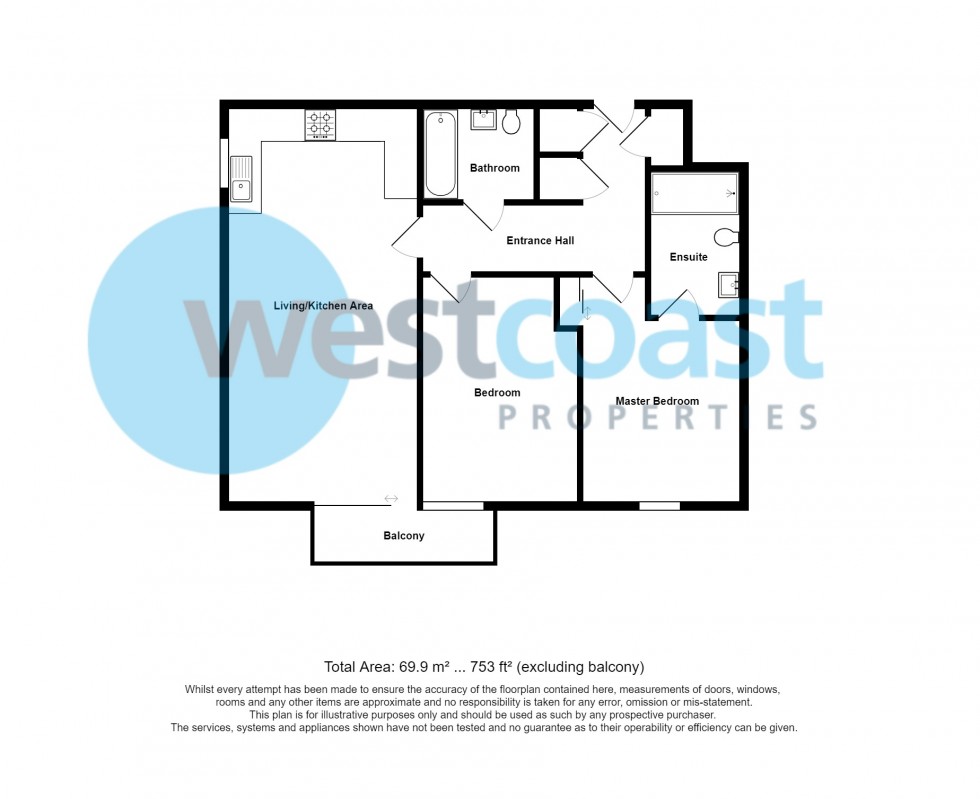 Floorplan for Portishead, North Somerset