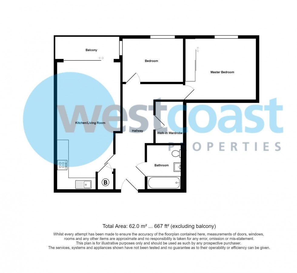 Floorplan for Portishead, Bristol, Somerset