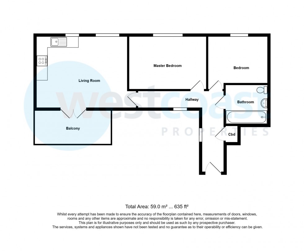 Floorplan for Portishead, Bristol, Somerset