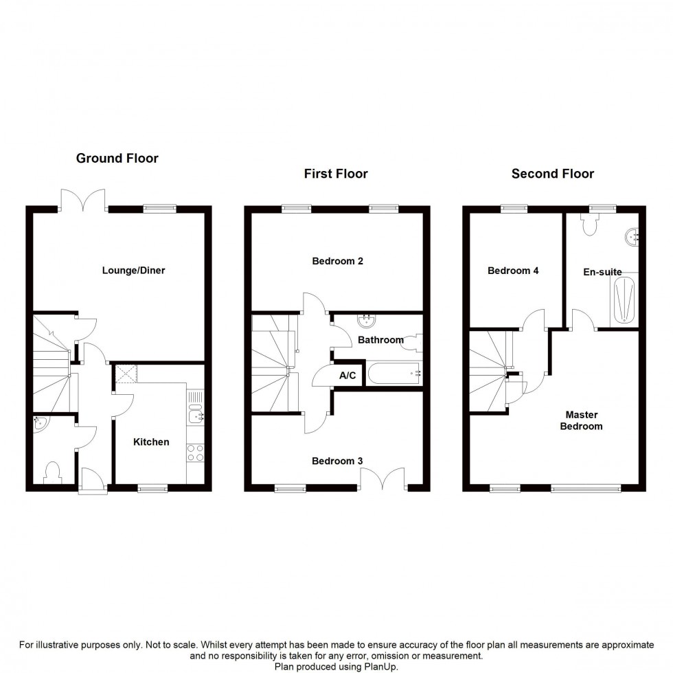 Floorplan for Portishead, Bristol, Somerset