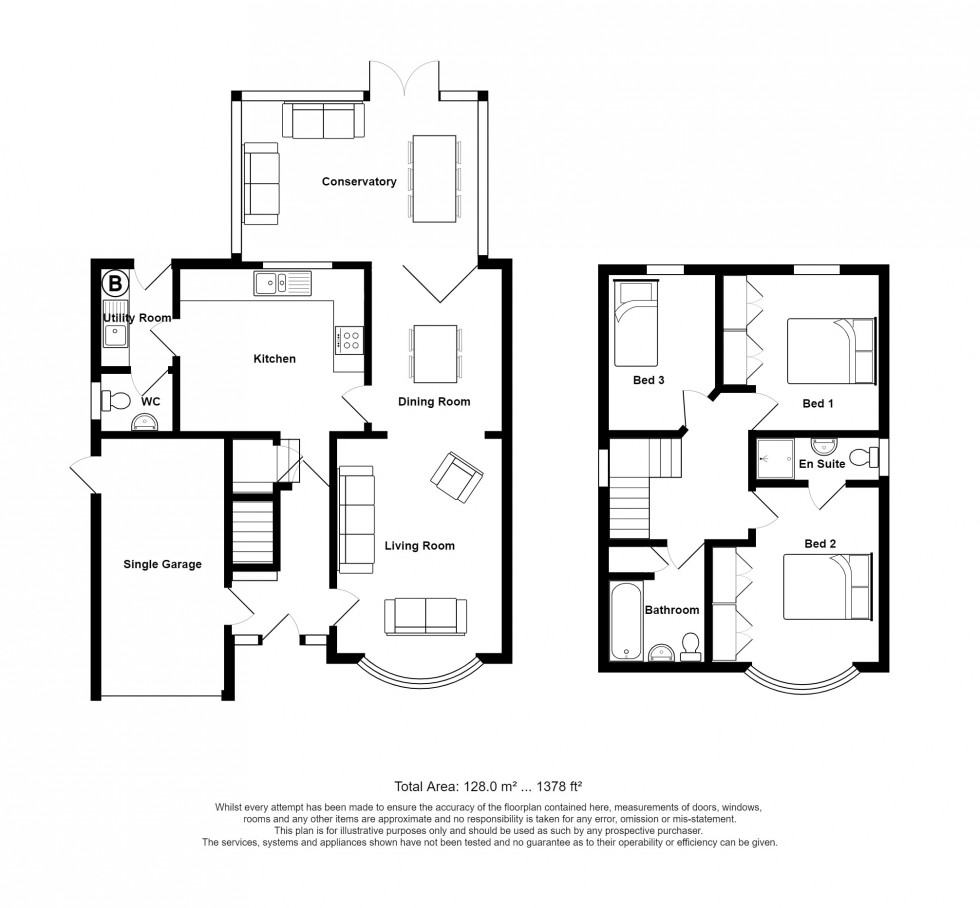 Floorplan for Pill, Bristol, Somerset