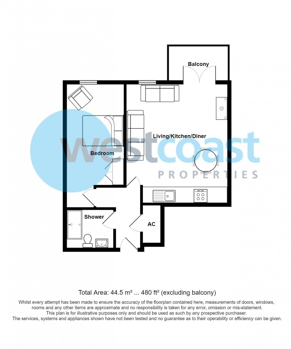 Floorplan for Portishead