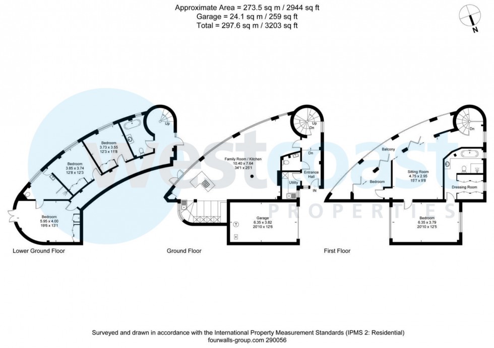 Floorplan for Portishead, Bristol