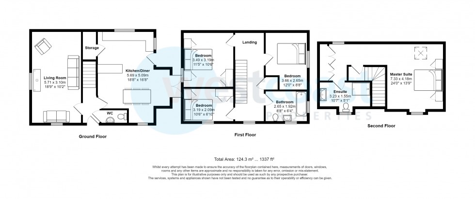 Floorplan for Portishead, Bristol, Somerset