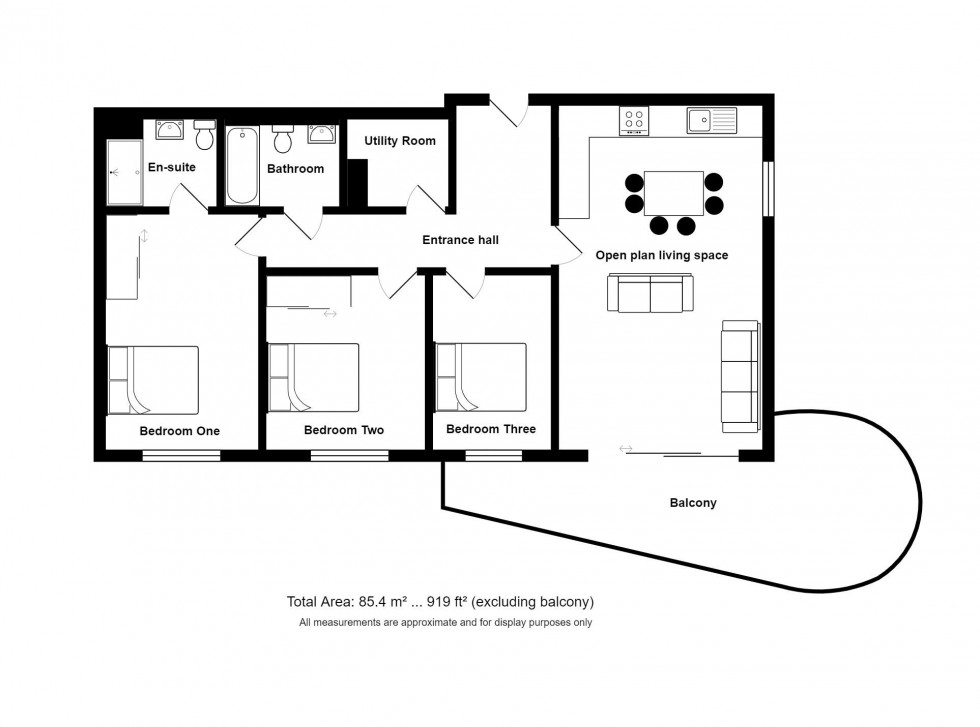 Floorplan for Portishead, Bristol, North Somerset