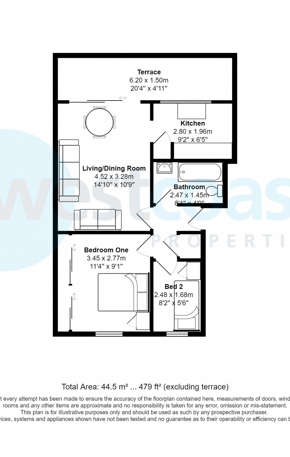 Floorplan for Portishead, Bristol, Somerset