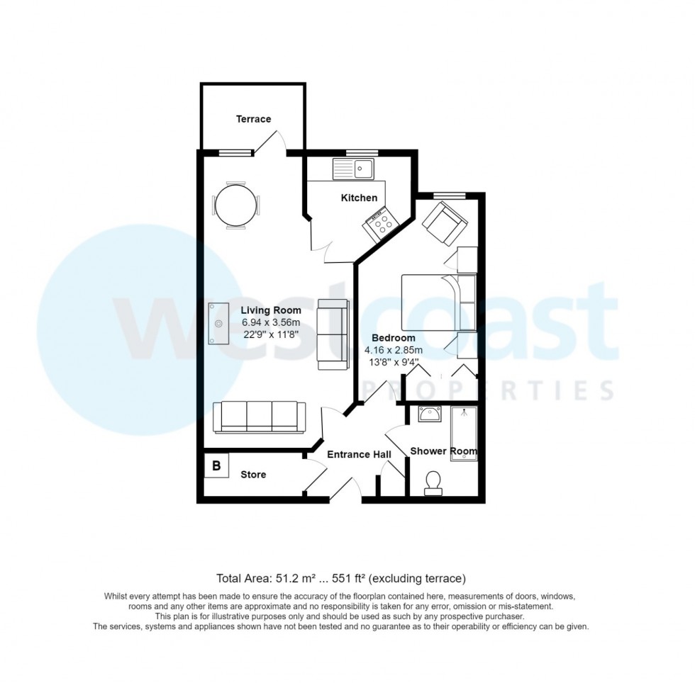 Floorplan for Portishead, Bristol, Somerset