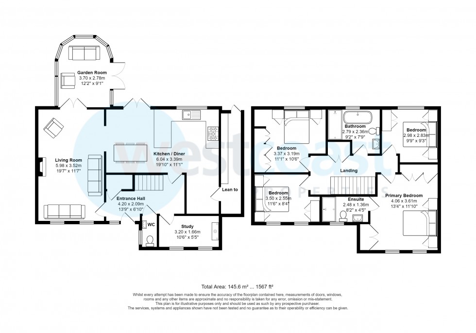 Floorplan for Portishead, Bristol, Somerset