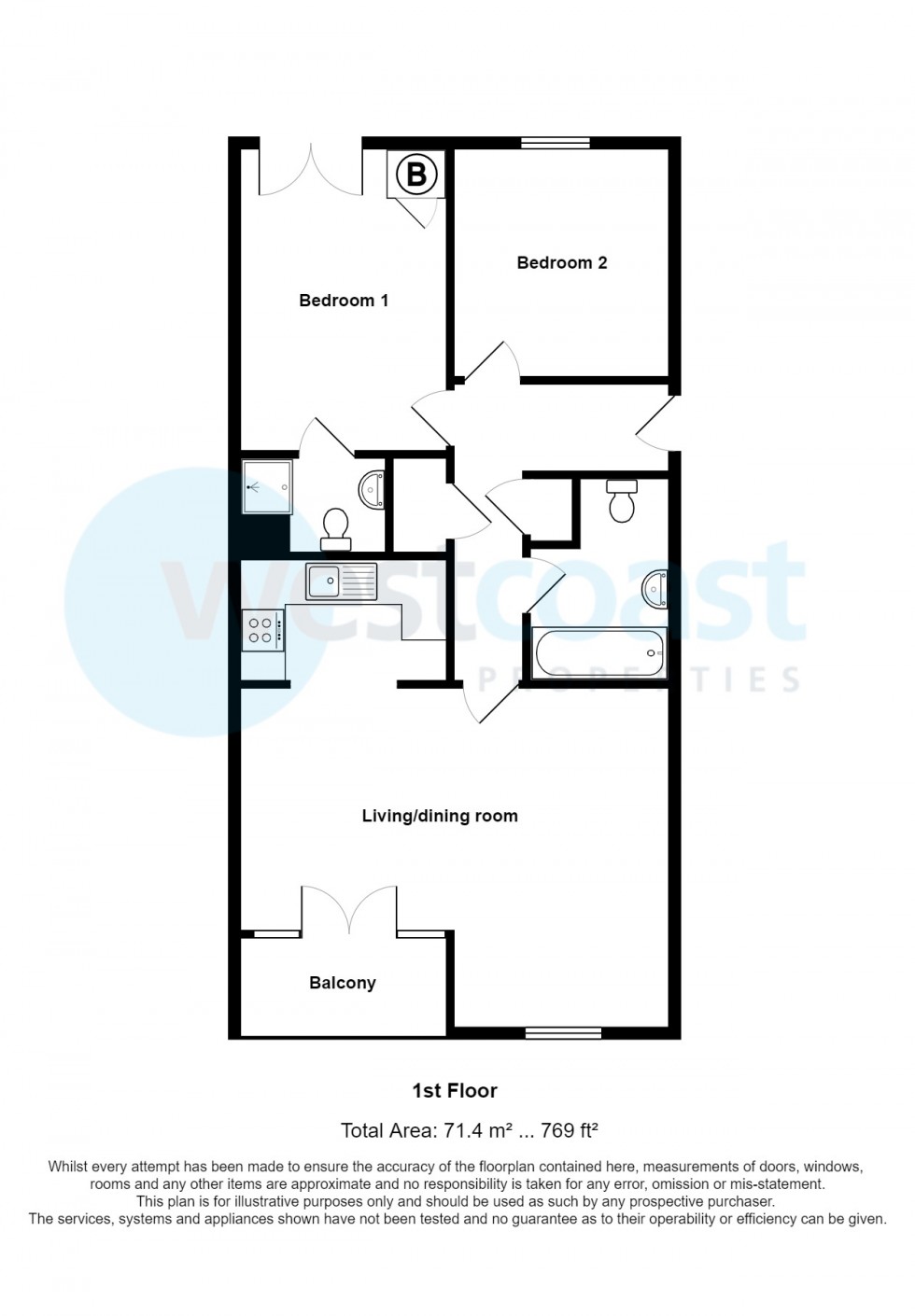 Floorplan for Portishead, Bristol, Somerset