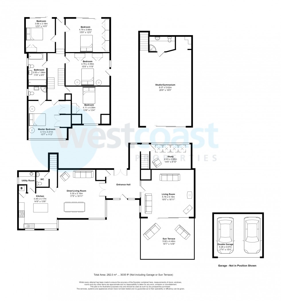 Floorplan for Portishead, Bristol, Somerset