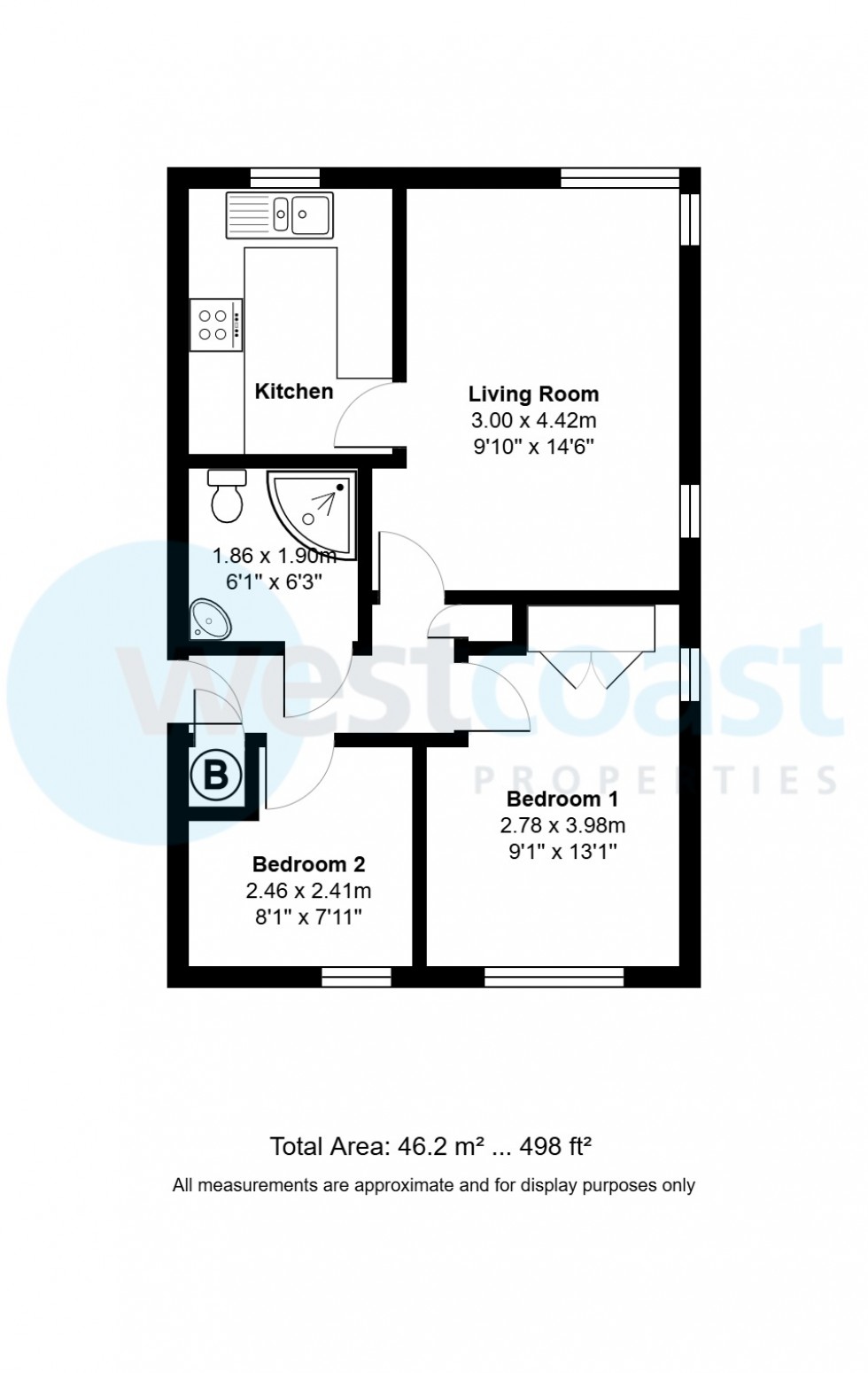 Floorplan for Portishead, Bristol, Somerset