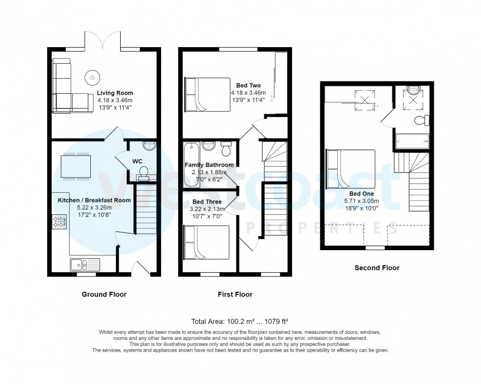 Floorplan for Portishead, Bristol