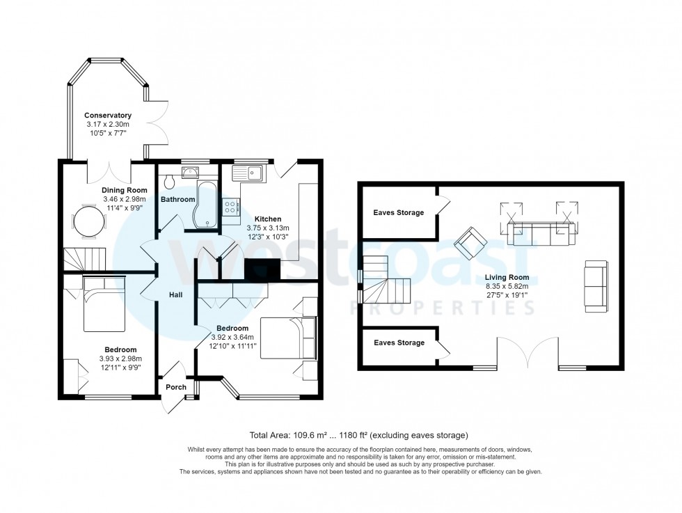 Floorplan for Portishead, Bristol, Somerset