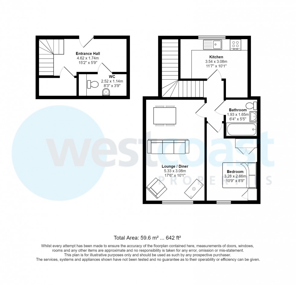 Floorplan for Portishead, Bristol, Somerset