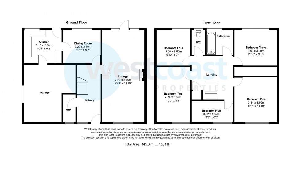 Floorplan for Portbury, Bristol, Somerset