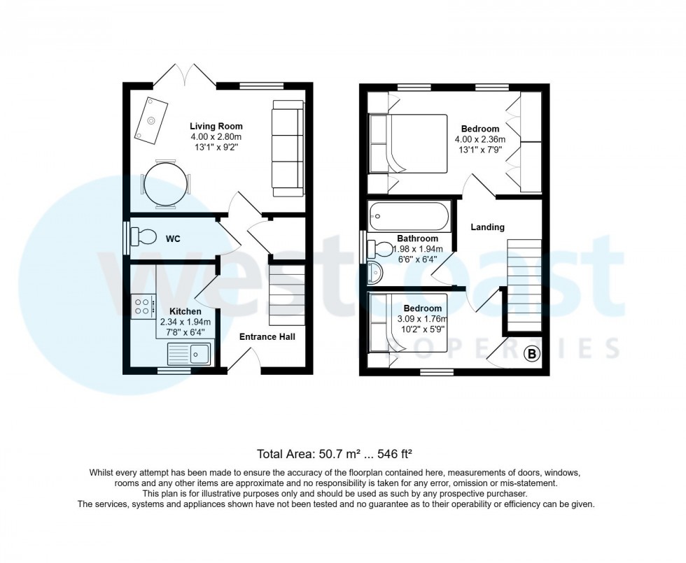 Floorplan for Portishead, Bristol, Somerset