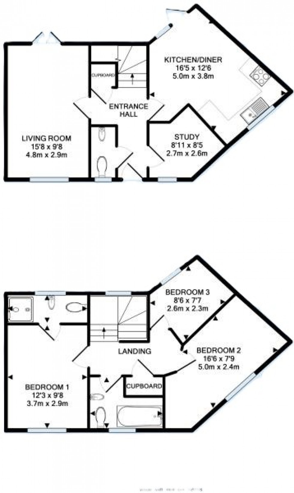 Floorplan for Portishead, Bristol, Somerset