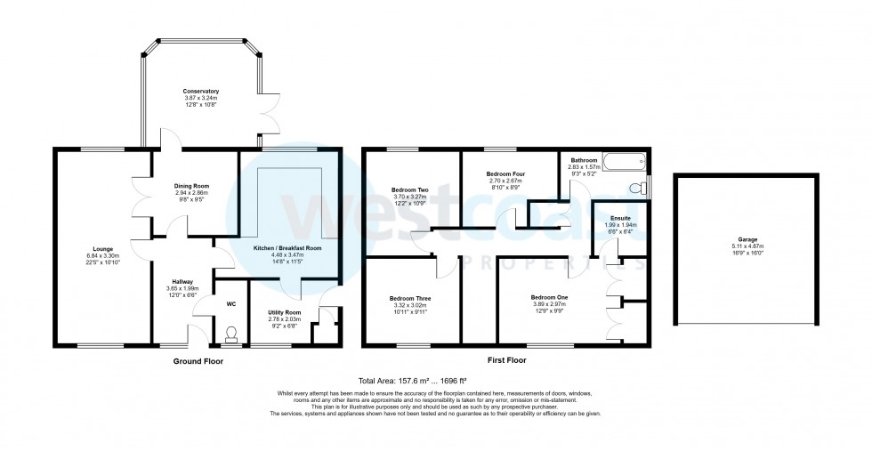 Floorplan for Portishead, Bristol, Somerset