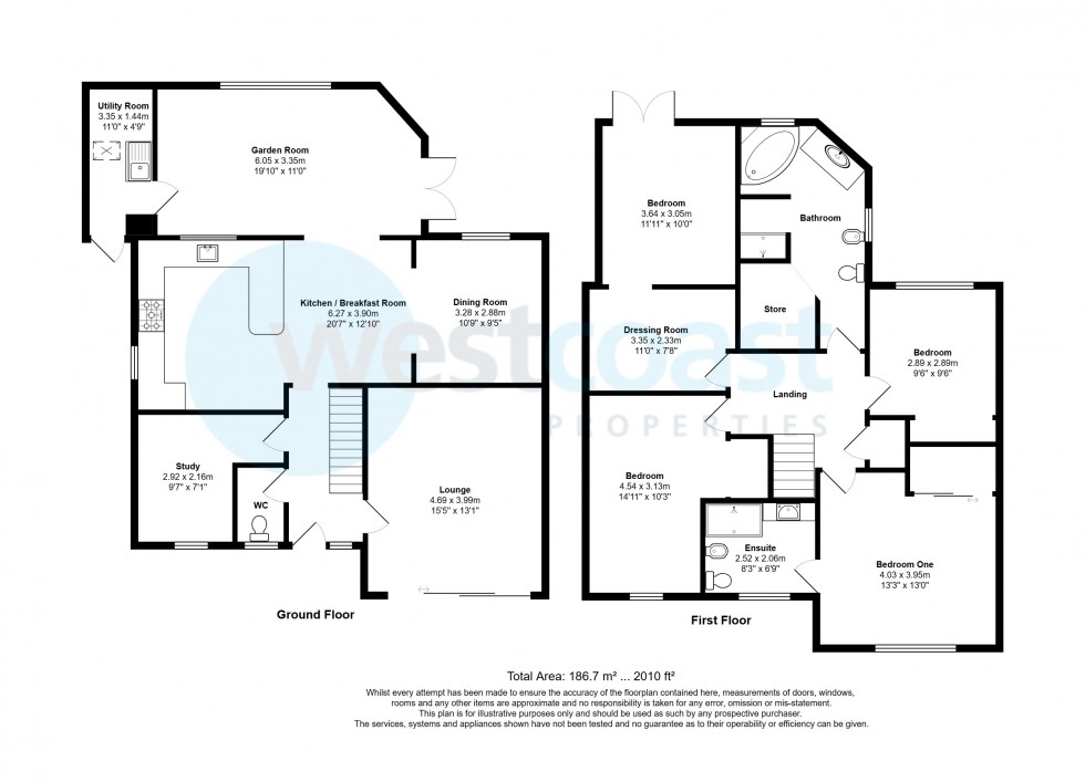 Floorplan for Portishead, Bristol, Somerset