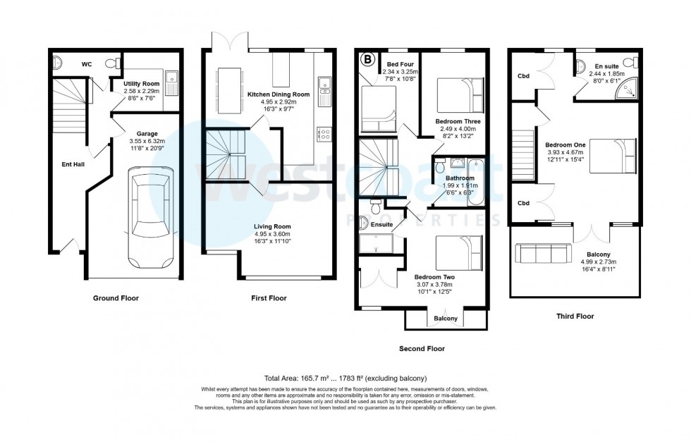 Floorplan for Portishead, Bristol, Somerset