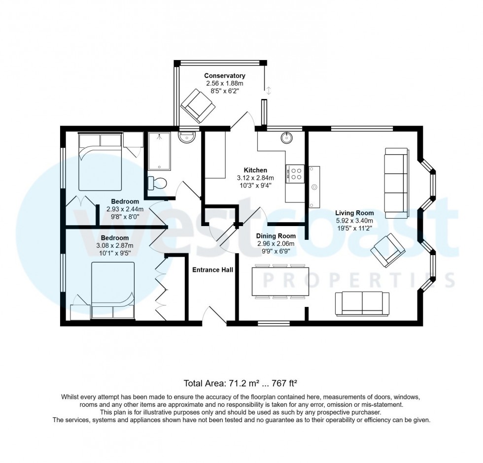 Floorplan for Sheepway, Portbury, Bristol