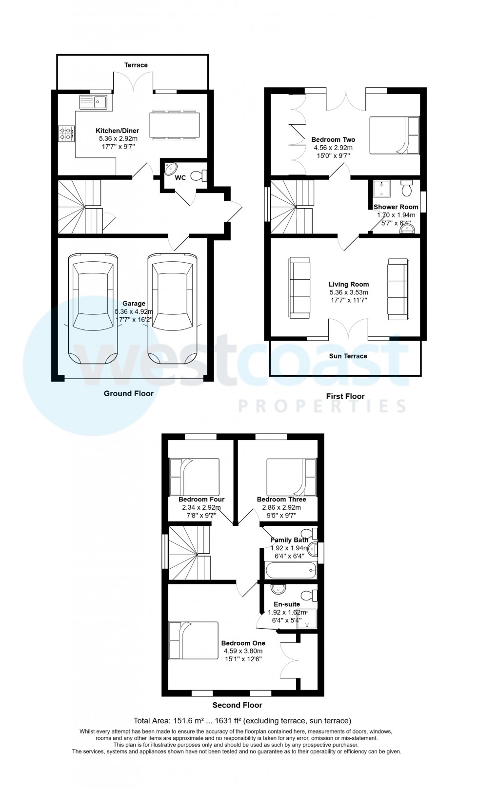 Floorplan for Portishead, Bristol, Somerset