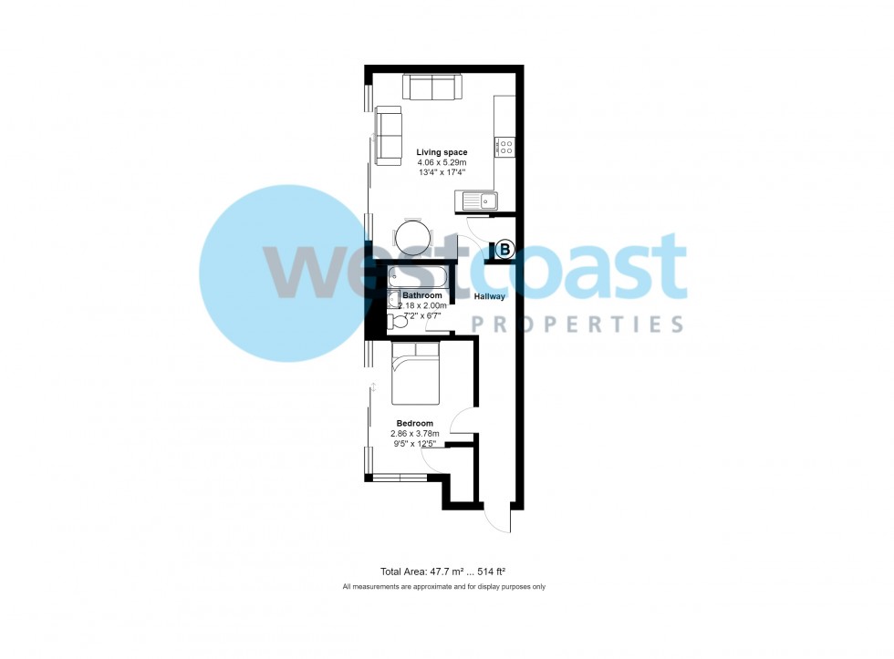 Floorplan for Port Marine, Portishead, North Somerset