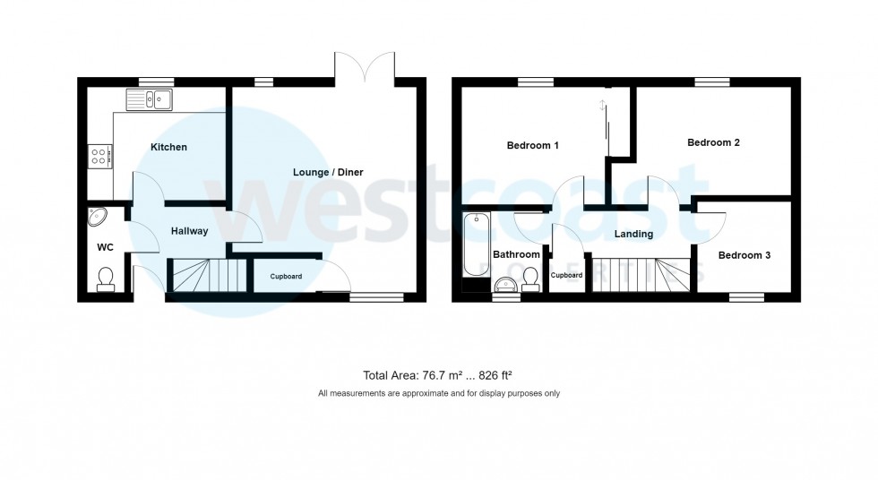 Floorplan for Bristol, Stoke Gifford